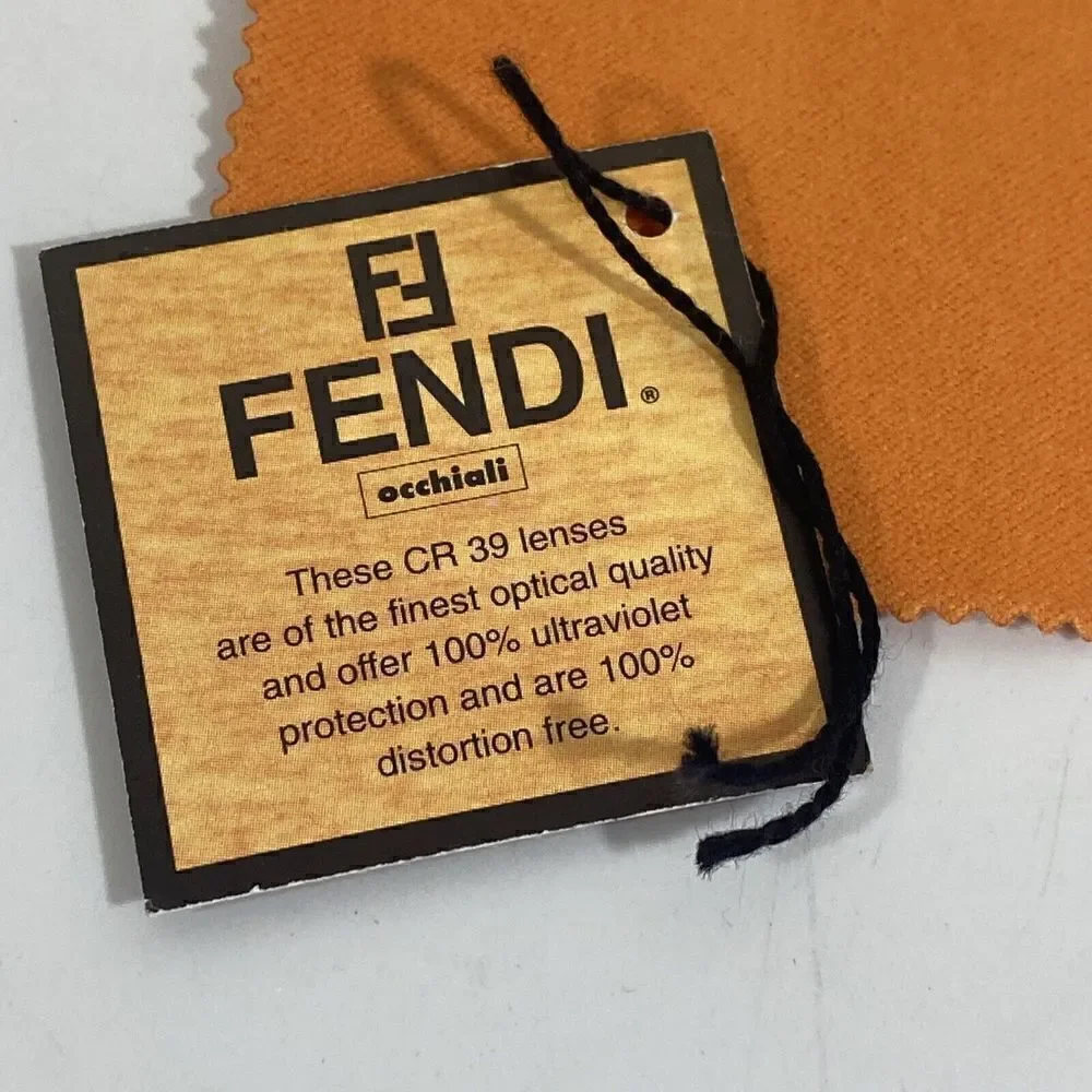 Fendi Sunglasses Case Hard shell Black With Cloth Authentic READ